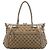 Borsa Satchel Gucci GG Canvas Bella Beige