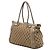 Borsa Satchel Gucci GG Canvas Bella Beige - vista 2