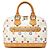 Borsa a mano Louis Vuitton Monogram Multicolore Alma PM Bianca Bianco