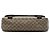Borsa a tracolla Gucci GG Supreme Interlocking G beige - vista 3