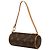 Louis Vuitton Monogram Papillon Pochette Handtasche Braun - Ansicht 2