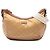 Borsa a tracolla Gucci GG in nylon marrone con banda Web