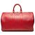 Borsa da viaggio Louis Vuitton Epi Keepall 45 rossa Rosso