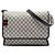 Borsa a tracolla Gucci GG Supreme Web Beige