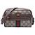 Borsa a tracolla Gucci Mini GG Supreme Web Ophidia Beige