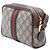 Borsa a tracolla Gucci Mini GG Supreme Web Ophidia Beige - vista 2