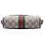 Borsa a tracolla Gucci Mini GG Supreme Web Ophidia Beige - vista 3
