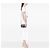 Borsa a tracolla Gucci Mini GG Supreme Web Ophidia Beige - vista 6