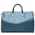 Borsa Boston Louis Vuitton Epi Speedy 35 Blu