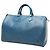 Borsa Boston Louis Vuitton Epi Speedy 35 Blu - vista 2