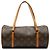 Sac à main Louis Vuitton Monogram Papillon 28 Marron