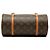Sac à main Louis Vuitton Monogram Papillon 28 Marron - vue 3