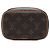 Necessaire Louis Vuitton Monogram Nice Nano castanho Marrom - vista 3
