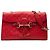 Gucci Emily Guccissima Schultertasche Medium Rot