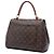 Borsa Satchel Louis Vuitton Monogram Cluny MM Marrone - vista 2