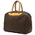 Borsa a mano Louis Vuitton Monogram Deauville Marrone - vista 2