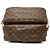 Borsa a tracolla Louis Vuitton Monogram Saumur 35 Marrone - vista 3