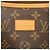 Borsa a tracolla Louis Vuitton Monogram Saumur 35 Marrone - vista 5