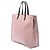 Borsa Tote Gucci GG in nylon rosa - vista 2