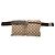 Beige Gucci GG Canvas Double Pocket Belt Bag