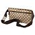 Beige Gucci GG Canvas Double Pocket Belt Bag - view 2