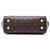 Borsa Satchel Louis Vuitton Monogram Cluny BB Marrone - vista 3