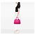 Bolsa Tote Prada Canvas Canapa Logo Rosa - vista 6