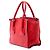 Borsa Satchel Prada Small Glace Calf Twin Pocket Rossa Rosso - vista 2