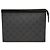 Black Louis Vuitton Monogram Eclipse Reverse Pochette Voyage MM Clutch Bag