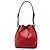 Borsa a secchiello Louis Vuitton Epi Petit Bicolor Noe Nera Nero