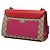 Padlock Borsa a tracolla Gucci Medium GG Supreme con lucchetto rossa Rosso - vista 2