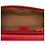 Padlock Borsa a tracolla Gucci Medium GG Supreme con lucchetto rossa Rosso - vista 4