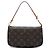Bolso de hombro Louis Vuitton Monogram Pochette Accessoires Marrón Castaño
