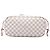Borsa Tote Louis Vuitton Damier Azur Neverfull MM bianca Bianco - vista 3