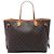 Louis Vuitton Monogram Neverfull GM Tote Bag Braun