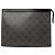 Bolso de mano Louis Vuitton Monogram Eclipse Reverse Pochette Voyage MM Gris