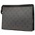 Bolso de mano Louis Vuitton Monogram Eclipse Reverse Pochette Voyage MM Gris - vista 2