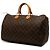Louis Vuitton Monogram Speedy 40 Boston Tasche Braun - Ansicht 2