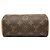 Borsa Louis Vuitton Monogram Mini Speedy HL Marrone - vista 3