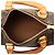 Borsa Louis Vuitton Monogram Mini Speedy HL Marrone - vista 4