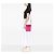 Borsa a tracolla Louis Vuitton Monogram Vernis Sullivan Vertical PM Rosa - vista 6