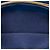 Borsa a tracolla Prada Saffiano Wallet On Chain Blu - vista 4