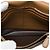 Bolsa Tiracolo Bottega Veneta Bicolor Nappa Wallet on Chain Castanha Marrom - vista 4
