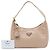Prada Mini Tessuto Re Edition 2000 Schultertasche Beige - Ansicht 7