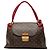 Louis Vuitton Monogram Olympe MM Schultertasche Braun