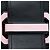 Borsa a tracolla Prada City Calf Plex Ribbon nera Nero - vista 5