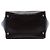 Double Bolsa Prada Glace Calf de Alça Dupla e Bolso Duplo, Castanho Marrom - vista 3