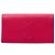 Autre Marque Clutch Belle De Jour Large in pelle monogram rosa Saint Laurent