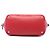 Borsa a mano Prada Vitello Daino con doppio manico rossa Rosso - vista 3