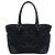 Borsa tote in nylon trapuntato Chanel Paris New York nera Nero